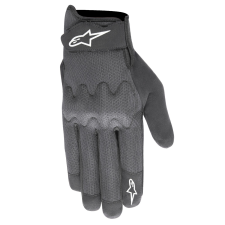 Alpinestars Stated Air motoros kesztyű fekete-ezüst motoros kesztyű