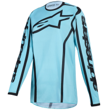 Alpinestars Stella Fluid Apex női motokrossz mez türkizkék-fekete motocross mez