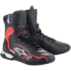 Alpinestars SUPERFASTER, fekete/piros/fehér, 2025, mérete 45