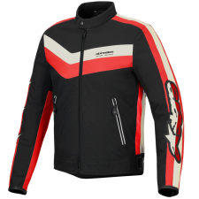 Alpinestars T-Dyno Water Resistant motoros kabát fekete-piros-bézs motoros kabát