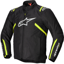 Alpinestars T-SPS 2 Waterproof motorkerékpár kabát fekete-fehér-fluo sárga motoros kabát