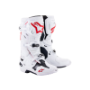  Alpinestars Tech 10 Supervented csizma fehér / piros 49