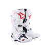 Alpinestars Tech 10 Supervented fehér / piros 45,5 csizma