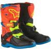 Alpinestars TECH 3S KIDS Gyerekcsizma, fluo narancsszín/ kék/ fluo sárga/ fekete, 2025, mérete 30,5