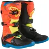 Alpinestars TECH 3S YOUTH Gyerekcsizma, fluo narancsszín/ kék/ fluo sárga/ fekete, 2025, mérete 38