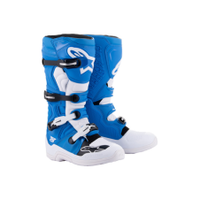 Alpinestars Tech 5 kék / fehér csizma 42 motoros csizma