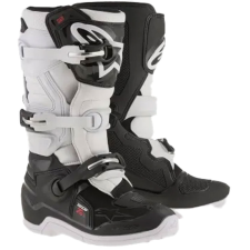 Alpinestars TECH 7 S gyerek motocrossz csizma fekete-fehér motoros csizma