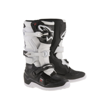 Alpinestars Tech 7S fekete/fehér csizma 39,5 motoros csizma