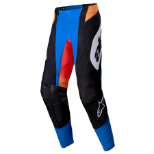 Alpinestars Techstar Melt motocross nadrág narancssárga-kék motoros nadrág