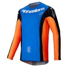 Alpinestars Techstar Melt motokrossz mez narancssárga-kék motocross mez