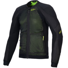 Alpinestars TROOP-AIR motoros kabát fekete-fluo sárga motoros kabát