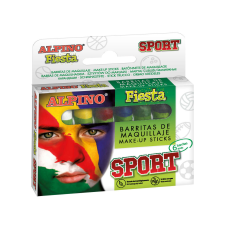 Alpino Alpino Szurkolói Arcfesték készlet - 6 szín arcfesték
