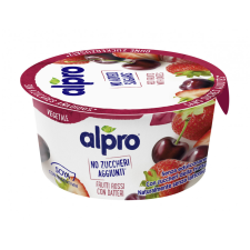 Alpro Alpro szójagurt piros gyümölcs-datolya hozzáadott cukrot nem tartalmaz 135 g reform élelmiszer