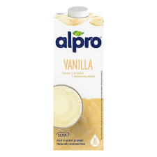 Alpro Növényi ital ALPRO szójaital vanília 1L vitamin és táplálékkiegészítő