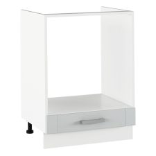  Alsó beépített szekrény, világosszürke/fehér, JULIA TYP 58 bútor