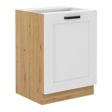  Alsó szekrény, fehér/artisan tölgy, LULA 60 D 1F BB bútor