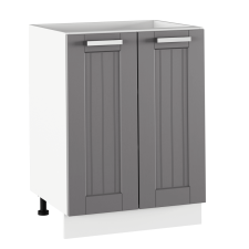  Alsó szekrény, sötétszürke/fehér, JULIA TYP 56 bútor