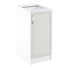  Alsószekrény D40, jobbos, fehér/sosna Andersen, SICILIA bútor