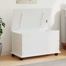  ALTA fehér tömör fenyőfa tárolóláda 73x39,5x43 cm bútor