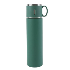 Altom rozsdamentes fém termosz csésze alakú fedéllel - 580 ml - zöld termosz