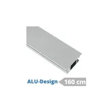  ALU-Design függönykarnis, belső csúszású rúd, szürke (160 cm) villanyszerelés