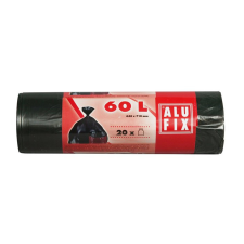 ALUFIX Szemeteszsák, 60 l, 20 db, ALUFIX tisztító- és takarítószer, higiénia