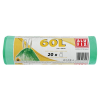 ALUFIX Szemeteszsák, zárószalagos, 60l, 20 db, ALUFIX
