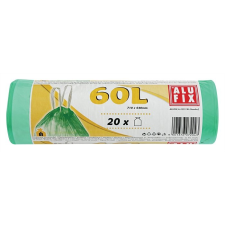 ALUFIX Szemeteszsák, zárószalagos, 60l, 20 db, ALUFIX takarító és háztartási eszköz