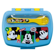 Alum Mickey Mouse Funtastic Uzsonnás doboz + evőeszköz uzsonnás doboz