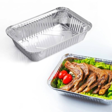 Alumínium grill tepsi 2 db (33x26x5cm) edény