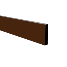  Alumínium kerítéselem sötétbarna 5200x100x20mm kerti bútor