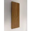  Alumínium Kerítésléc világos fa 600 cm