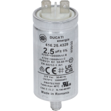  ALUMÍNIUM KONDENZÁTOR 2.5 MF 450V S2 beépíthető gépek kiegészítői