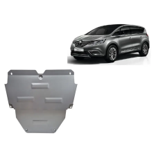  Aluminium motor, kapcsolószekrény védőlemez Renault Espace - (2015-2026) karosszéria elem