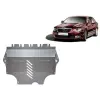 Alumínium motor-, sebességváltó-, hűtő-, első lökhárító védőlemez Skoda Superb II - (2008-2015)