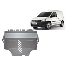  Alumínium motorvédő lemez VW Caddy-hez WEBASTO-val - (2011-2020) karosszéria elem