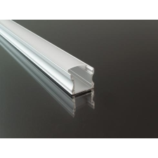  Alumínium profil eloxált led szalaghoz, surface 2, opál búrával világítás