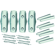 ALUTRUSS QUADLOCK set connecting cone/pivot/pin világítás
