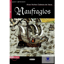 Alvar Nunez Cabeza de Vaca: Naufragios CD-vel idegen nyelvű könyv