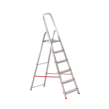 ALVE Eurostyl 2915, 6 fokos alumínium létra - 119cm létra és állvány