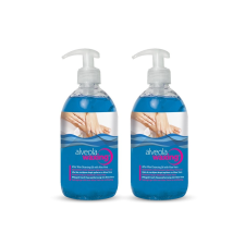 Alveola Waxing Gyantázás utáni lemosó olaj Aloe Vera-val 2x300ml szőrtelenítés
