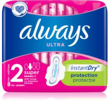  Always egészségügyi betét Ultra Super Plus 8 db intim higiénia