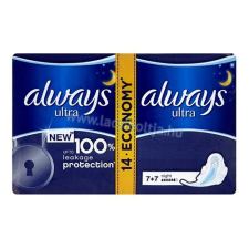 Always Intim betét Ultra Night 14DB intim higiénia