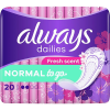 Always MINDIG Dailies Normal To Go Fresh Intimate 20 db