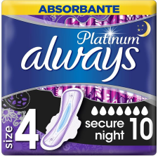 Always Platinum Secure Night 10 db intim higiénia