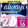 Always Sensitive Ultra Super Plus, 16 db