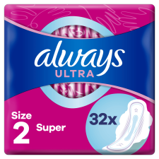 Always Ultra Super Plus női egészségügyi betétek 32 db intim higiénia