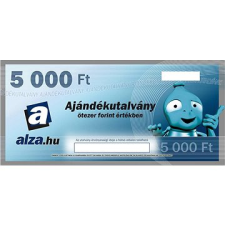 Alza Elektronikus Alza.hu ajándékutalvány 5000 Ft értékben ajándéktárgy