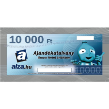 Alza .hu 10 000 Ft értékű ajándékutalvány ajándéktárgy