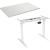 AlzaErgo Table ET1 NewGen fehér + TTE-01 fehér furnér asztallap 140 x 80 cm